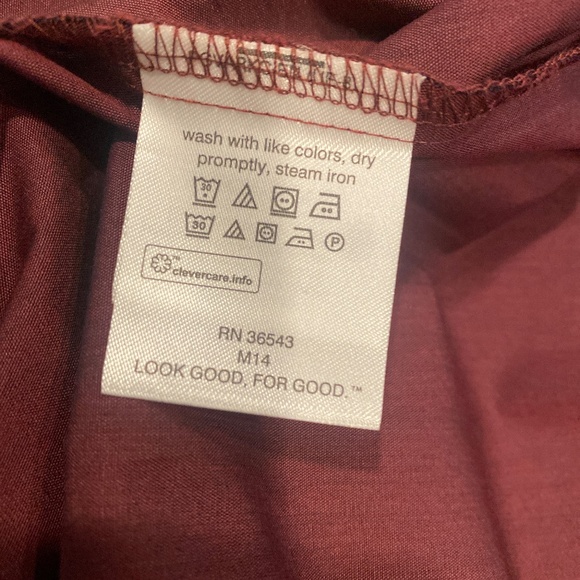 Unlisted a Kenneth Cole Production button down SIZE: 15 - 15 1/2, 32/33 - Picture 4 of 4